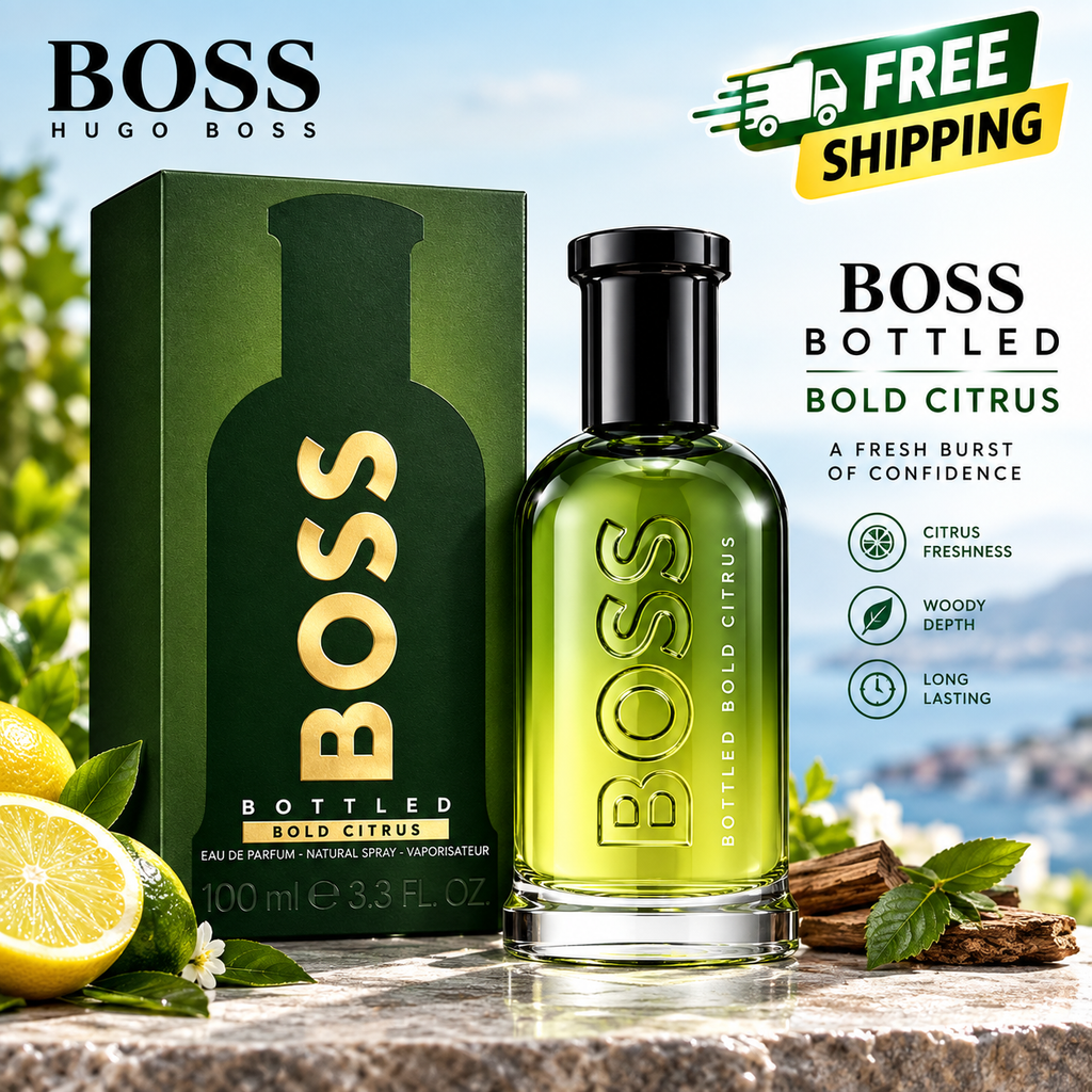 BOSS Bottled Bold Citrus Eau de Parfum for Men 100ml